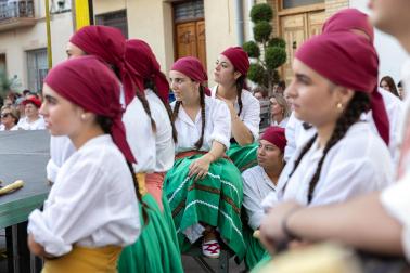 Fotos del paloteado de las fiestas de Fustiñana
