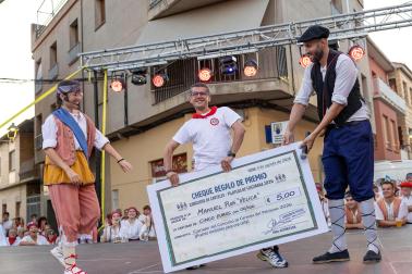 Fotos del paloteado de las fiestas de Fustiñana