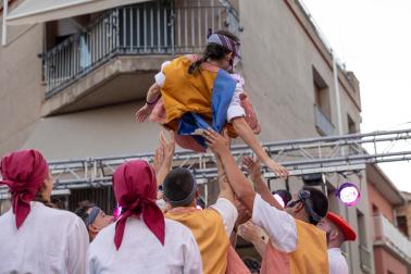 Fotos del paloteado de las fiestas de Fustiñana