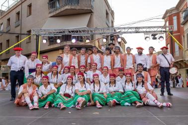 Fotos del paloteado de las fiestas de Fustiñana
