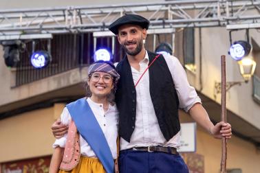 Fotos del paloteado de las fiestas de Fustiñana
