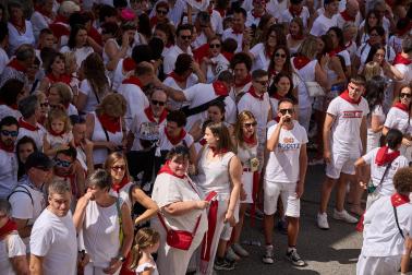 Fotos del inicio de las fiestas de Aoiz 2026
