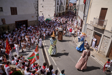 Fotos del inicio de las fiestas de Aoiz 2026
