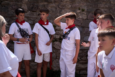 Fotos del inicio de las fiestas de Aoiz 2026