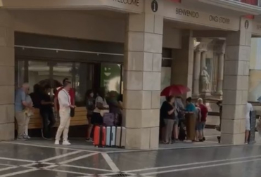 Vídeo de la tormenta de este sábado en Pamplona