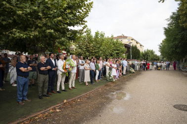 Fotos del homenaje al teniente Casanova, asesinado por ETA hace 26 años