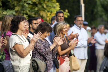 Fotos del homenaje al teniente Casanova, asesinado por ETA hace 26 años