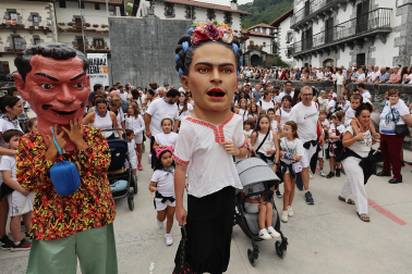 Fotos del inicio de las fiestas de Leitza 2026