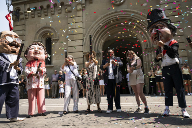 Fotos de la festividad de San Lorenzo en Pamplona
