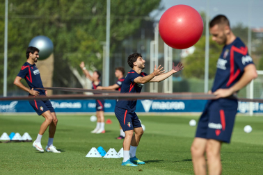Foto del entrenamiento de Osasuna de este 11 de agosto