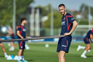 Foto del entrenamiento de Osasuna de este 11 de agosto