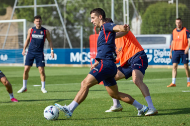 Foto del entrenamiento de Osasuna de este 11 de agosto