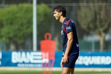Foto del entrenamiento de Osasuna de este 11 de agosto