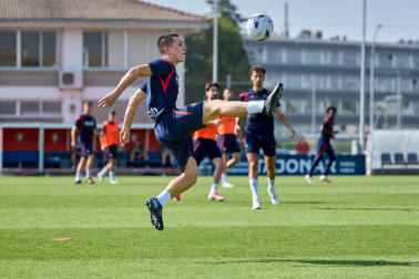 Foto del entrenamiento de Osasuna de este 11 de agosto
