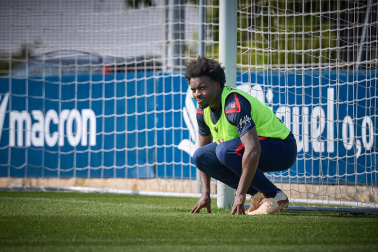 Foto del entrenamiento de Osasuna de este 11 de agosto