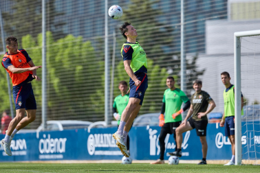 Foto del entrenamiento de Osasuna de este 11 de agosto