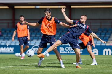 Foto del entrenamiento de Osasuna de este 11 de agosto