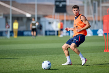 Foto del entrenamiento de Osasuna de este 12 de agosto