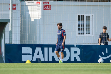 Foto del entrenamiento de Osasuna de este 12 de agosto