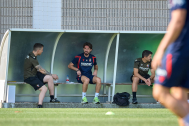 Foto del entrenamiento de Osasuna de este 12 de agosto