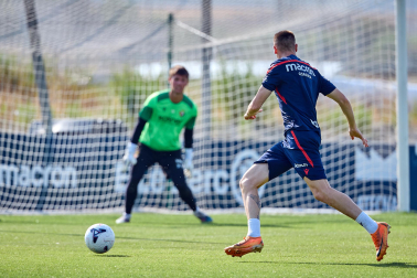 Foto del entrenamiento de Osasuna de este 12 de agosto