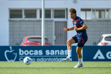 Foto del entrenamiento de Osasuna de este 12 de agosto