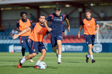 Foto del entrenamiento de Osasuna de este 12 de agosto