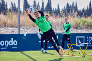 Foto del entrenamiento de Osasuna de este 12 de agosto