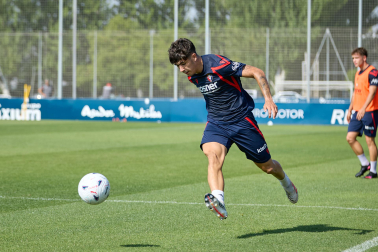 Foto del entrenamiento de Osasuna de este 12 de agosto