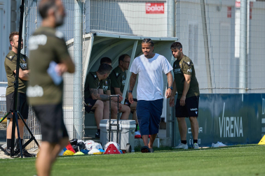 Foto del entrenamiento de Osasuna de este 12 de agosto