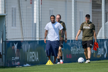 Foto del entrenamiento de Osasuna de este 12 de agosto