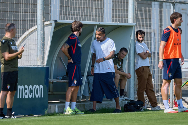 Foto del entrenamiento de Osasuna de este 12 de agosto