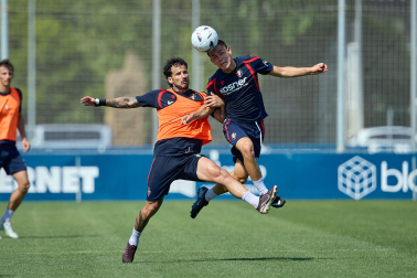 Foto del entrenamiento de Osasuna de este 12 de agosto