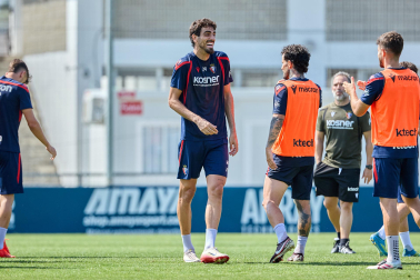 Foto del entrenamiento de Osasuna de este 12 de agosto
