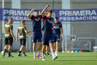Foto del entrenamiento de Osasuna de este 12 de agosto