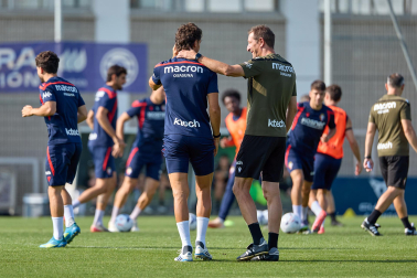 Foto del entrenamiento de Osasuna de este 12 de agosto
