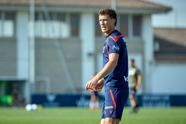 Foto del entrenamiento de Osasuna de este 12 de agosto