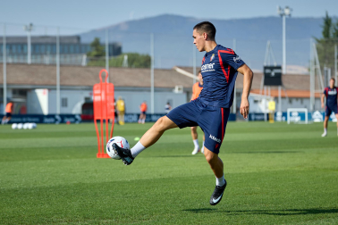 Foto del entrenamiento de Osasuna de este 12 de agosto