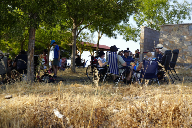 Fotos del eclipse solar en Arguedas
