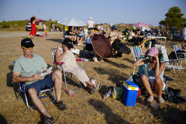 Fotos del eclipse de sol en Arguedas