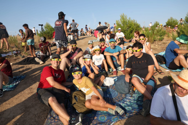 Fotos del eclipse solar en Sendaviva