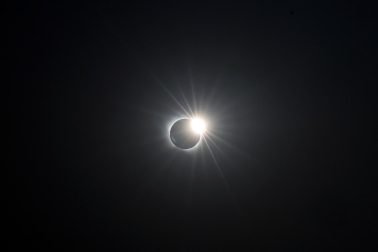 Fotos del eclipse solar en Lerín