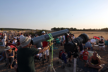 Fotos del eclipse solar en Lerín