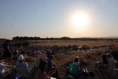 Fotos del eclipse solar en Lerín