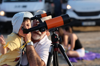 Fotos del eclipse solar en Lerín