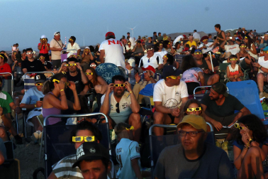 Fotos del eclipse solar en Lerín