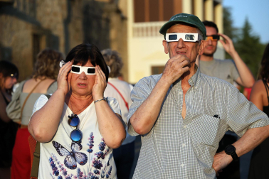 Fotos del eclipse solar en Estella