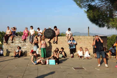 Fotos del eclipse solar en Pamplona