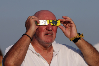 Fotos del eclipse de sol en Lerín
