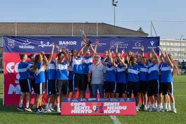 Fotos del triangular Copa Sentimiento en Tajonar